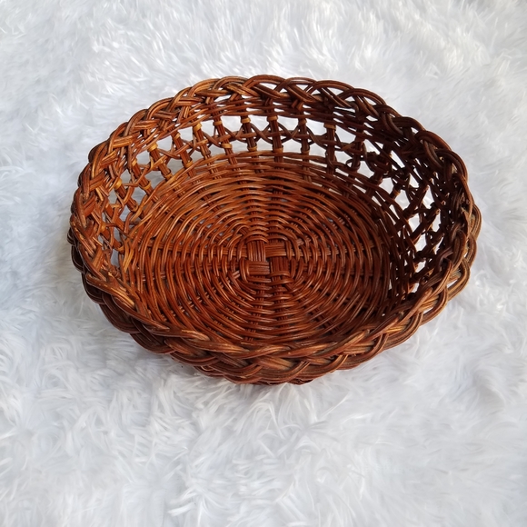 Boho Vintage Wicker Basket - Picture 7 of 12